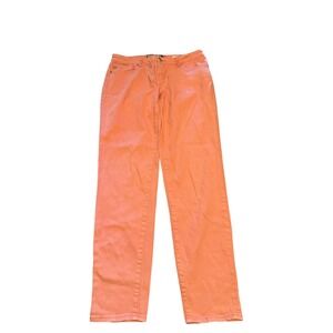 Dear‎ John Joyrich Comfort Skinny Jeans Size 30 Salmon Orange Denim Pants